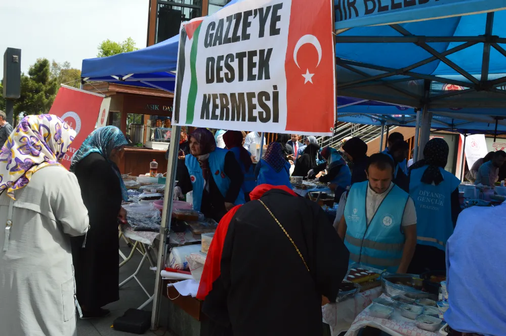 AKÇAABAT’TAN GAZZE’YE UMUT ELİ