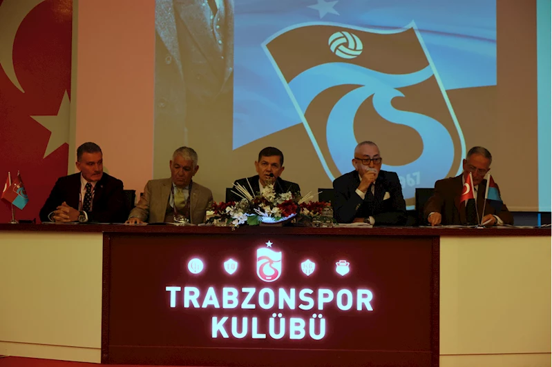 Trabzonspor Kulübü Olağan Divan Genel Kurulu Toplantısı yapıldı