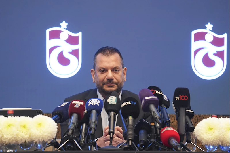 Trabzonspor Başkanı Ertuğrul Doğan, gündeme dair açıklamalarda bulundu