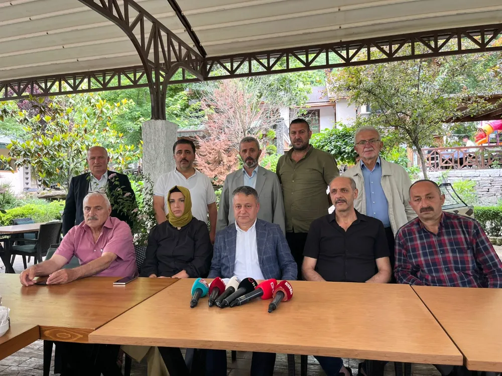 AKÇAABAT’TA MUHTARLARDAN SEL TEŞEKKÜRÜ
