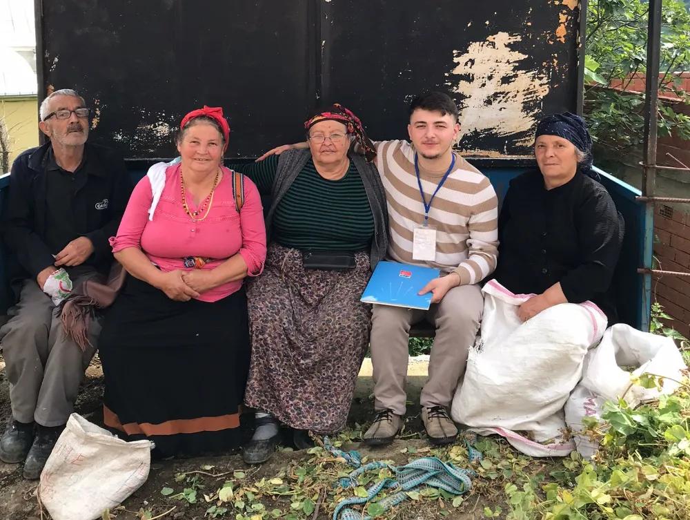 HALKÇI LİSELİLER SAHADA!