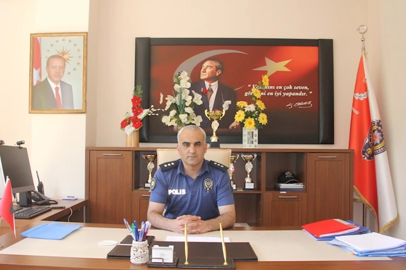 Güce Emniyet Amiri Erden göreve başladı