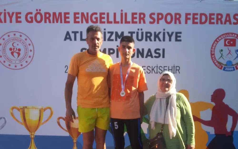 MİRAÇ ÖZTEPE TÜRKİYE ÜÇÜNCÜSÜ!