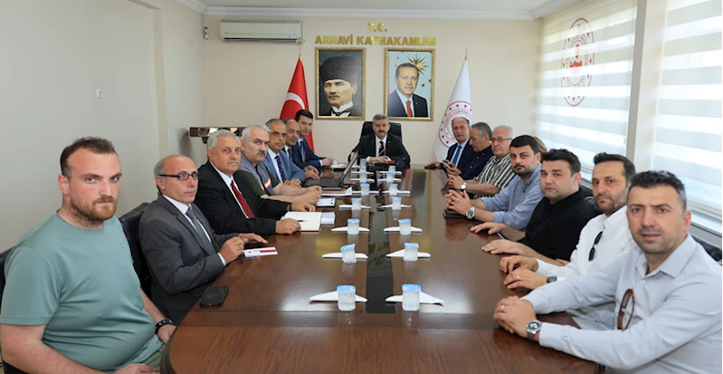 Arhavi OSB Müteşebbis Heyeti Toplantısı yapıldı