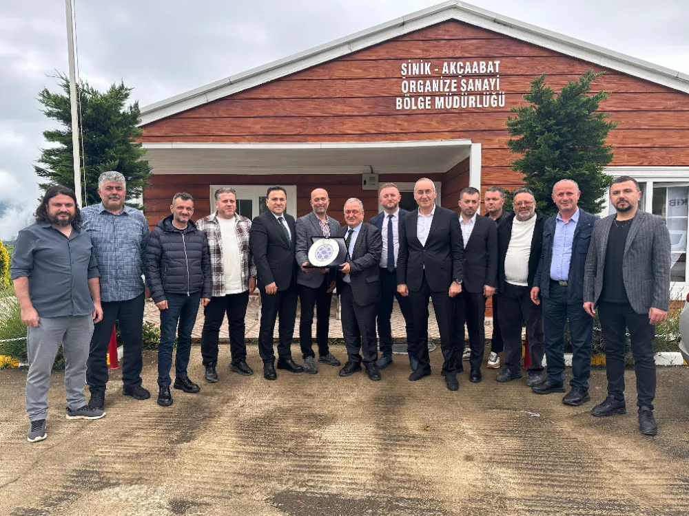İHRACATÇILAR ŞİNİK OSB’DE BULUŞTU