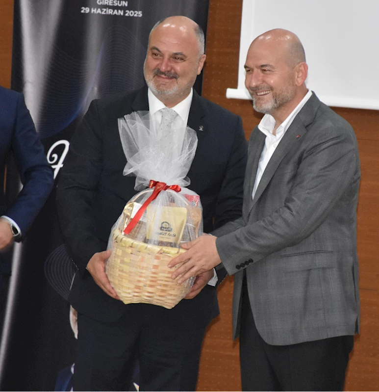 TBMM İçişleri Komisyonu Başkanı Soylu, Giresun