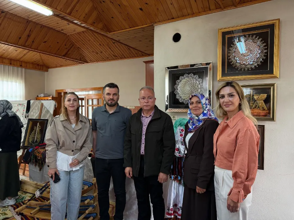 SARITAŞ’TA HALK EĞİTİMİ MERKEZİ SERGİSİ