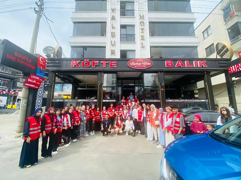 KIZILAY AKÇAABAT ŞUBESİ’NDEN ANLAMLI MİSAFİRLİK