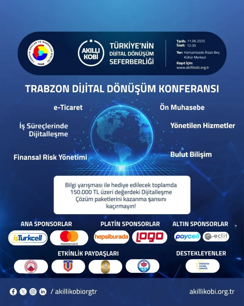 TRABZON’DA DİJİTAL DÖNÜŞÜM KONFERANSI
