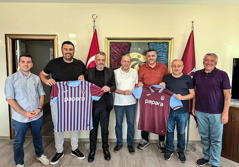 Kıbrıs Türk Futbol Federasyonundan Trabzonspor Kulübüne ziyaret