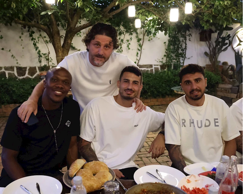 Trabzonspor, yemekte bir araya geldi