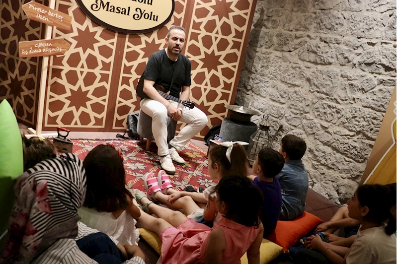 Trabzon'da çocuklar Anadolu masallarıyla buluşturuldu