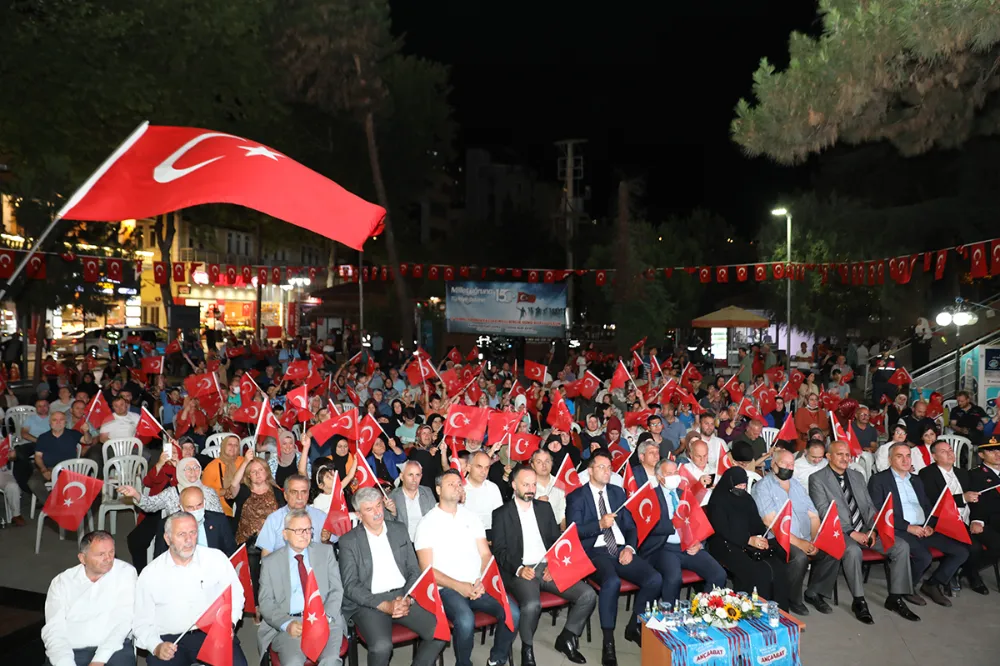 AKÇAABAT’TA 15 TEMMUZ ANMASI