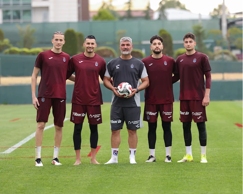 Trabzonspor, yeni sezon hazırlıklarını devam ettirdi