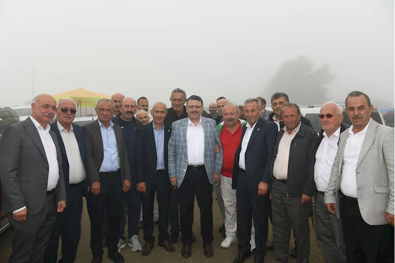 Trabzon'da "Çalköy Hırsafa Yayla Şenliği" yapıldı