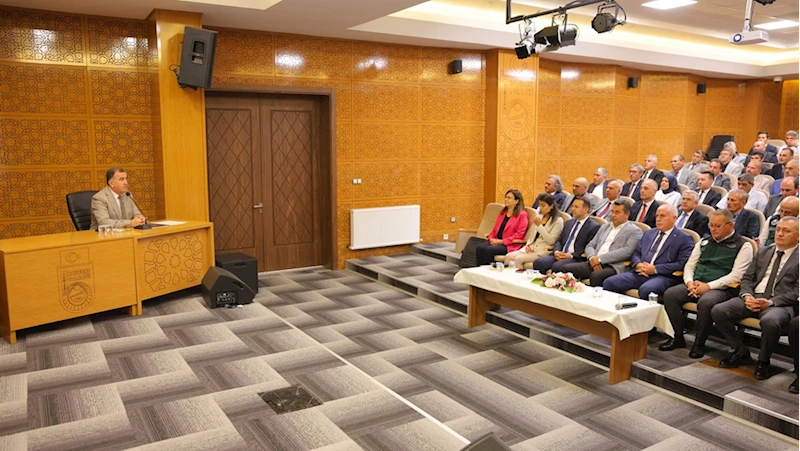 Bayburt'ta il koordinasyon kurulu toplantısı yapıldı