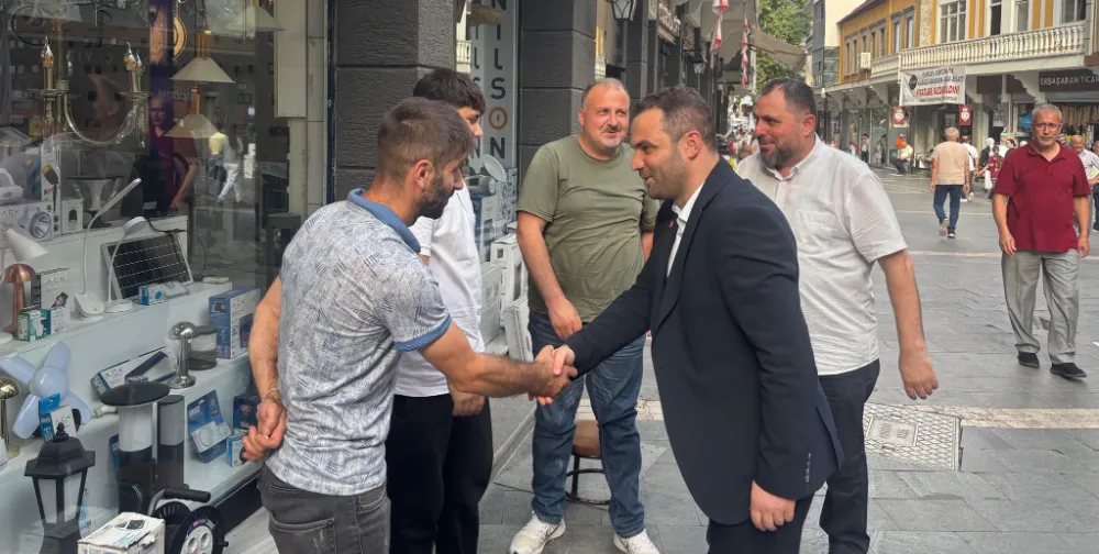 SAADET PARTİSİ ESNAFI DİNLEDİ