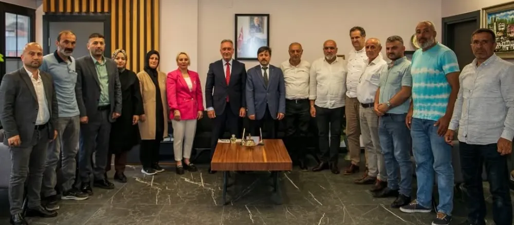İL MÜDÜRÜ TOPSAKAL’A  ZİYARETLER SÜRÜYOR