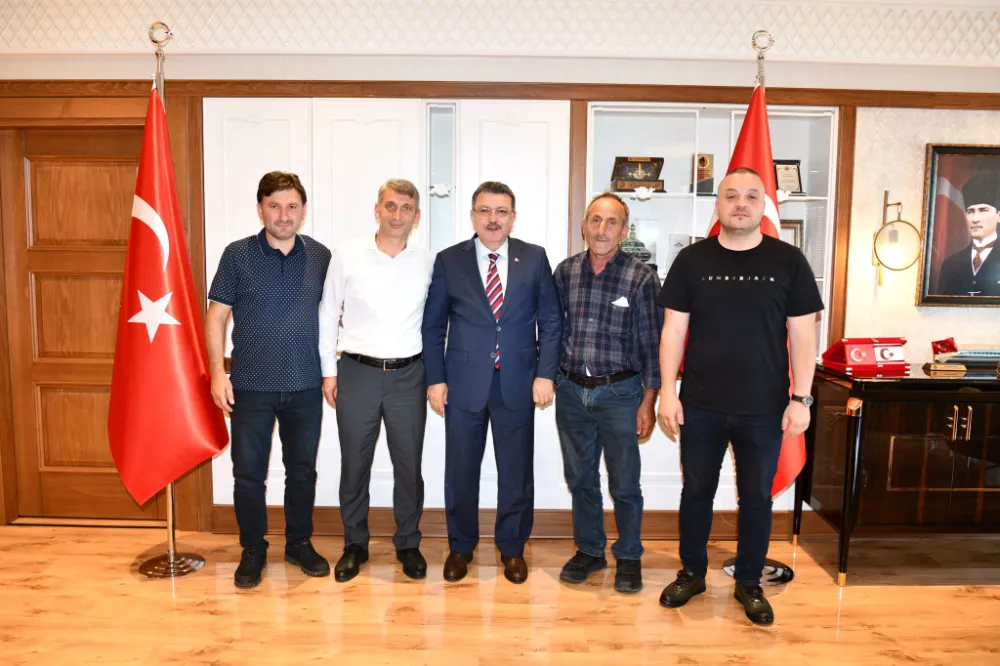 BAŞKAN GENÇ, HELVACI’NIN TALEPLERİNİ DİNLEDİ