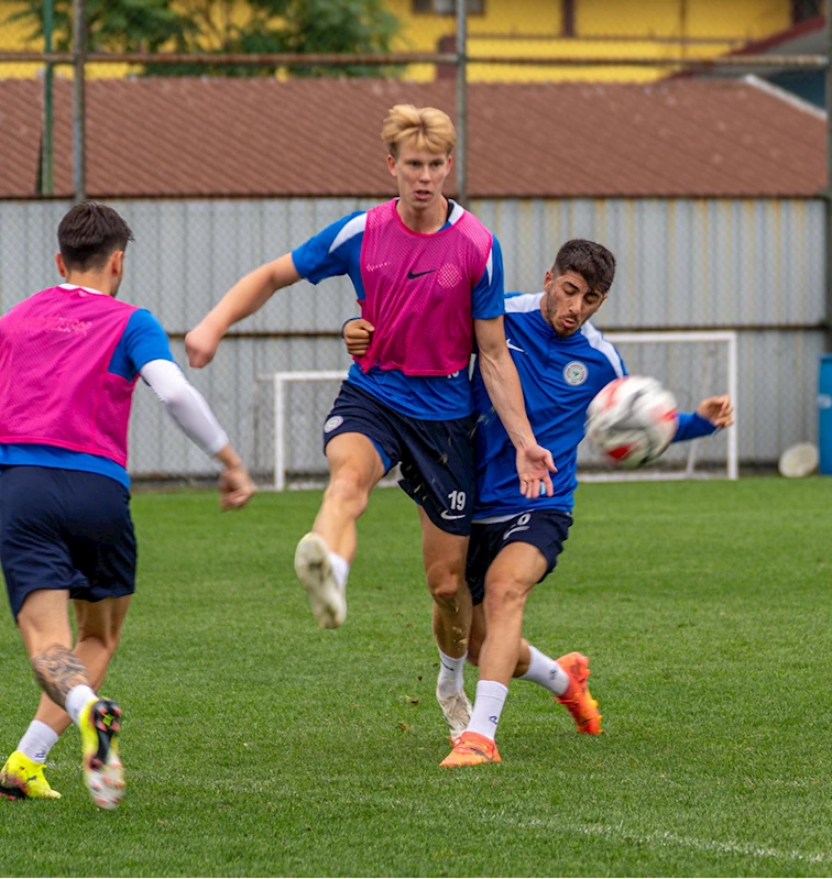 Çaykur Rizespor'da yeni sezon hazırlıkları devam ediyor