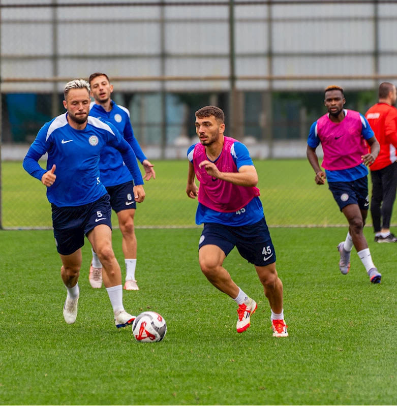 Çaykur Rizespor'da yeni sezon hazırlıkları devam ediyor