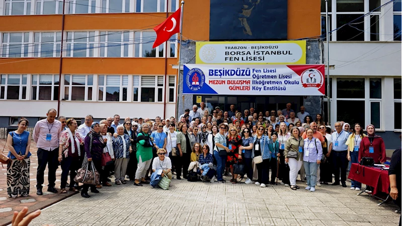 Trabzon'da "Geleneksel Mezunlar Buluşması" gerçekleştirildi