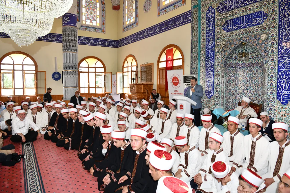 87 HAFIZ İCAZET ALDI