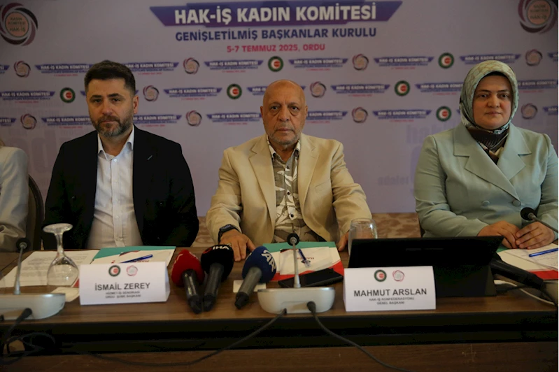 HAK-İŞ Genel Başkanı Mahmut Arslan, Ordu