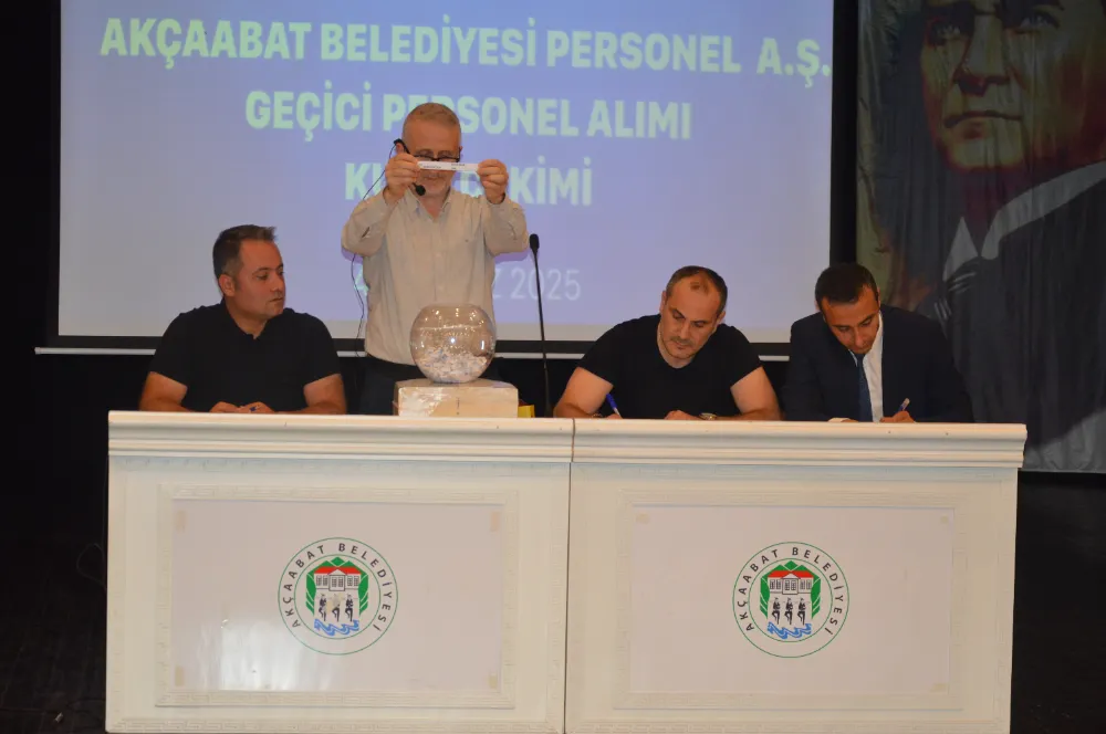 KURA ÇEKİLDİ, GÖZLER 8 TEMMUZ’DAKİ SINAVDA
