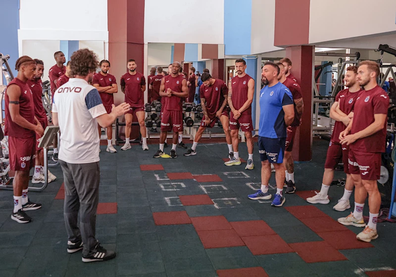 Trabzonspor, yeni sezon hazırlıklarını sürdürdü