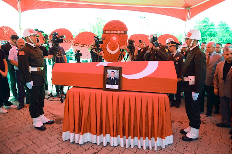 Şehit Uzman Çavuş Kani Obi, memleketi Ordu'da son yolculuğuna uğurlandı 