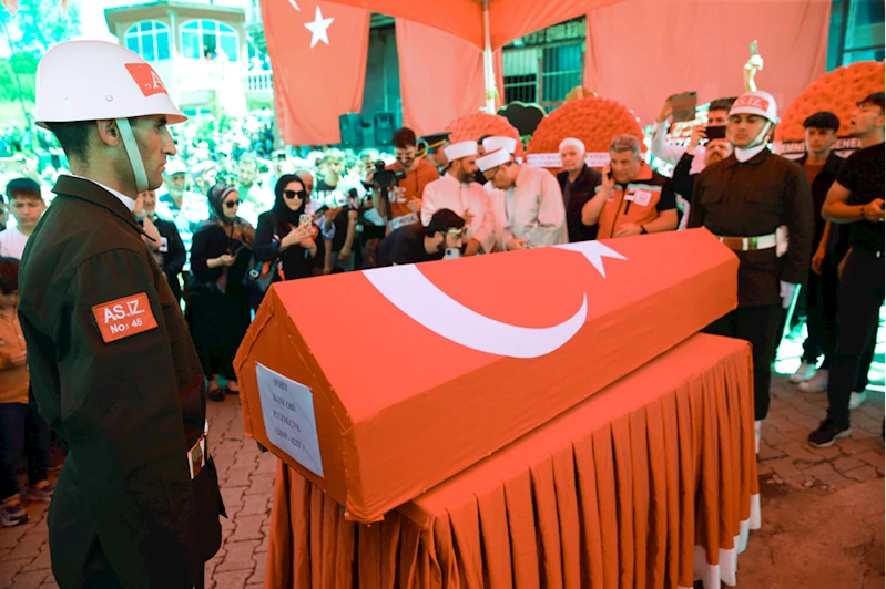 Şehit Uzman Çavuş Kani Obi, memleketi Ordu'da son yolculuğuna uğurlandı 