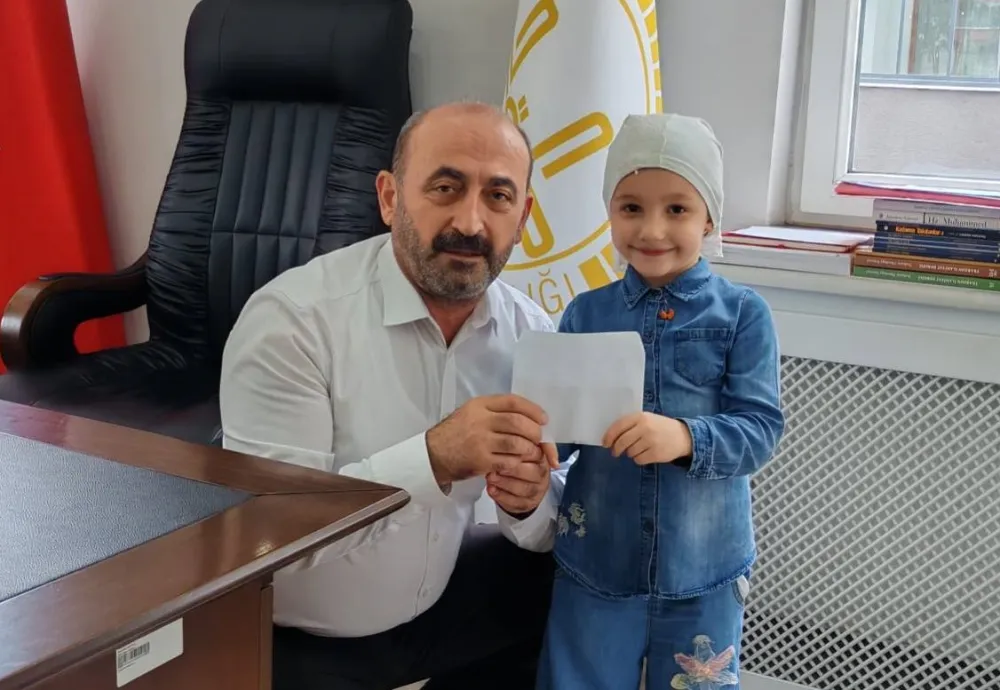 MİNİK YÜREKTEN GAZZE’YE BÜYÜK DESTEK