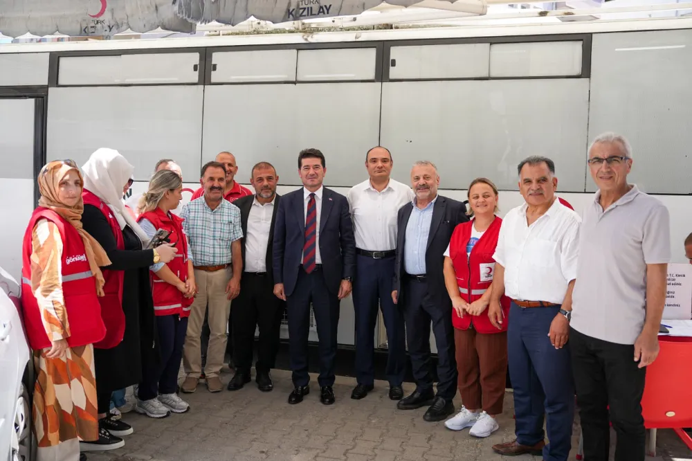 BAŞKAN KAYA’DAN VATANDAŞLARA ‘KAN BAĞIŞI’ ÇAĞRISI 