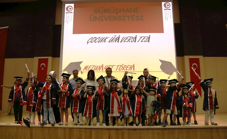 Gümüşhane Üniversitesi'nin yaz atölyeleri etkinlikleri tamamlandı