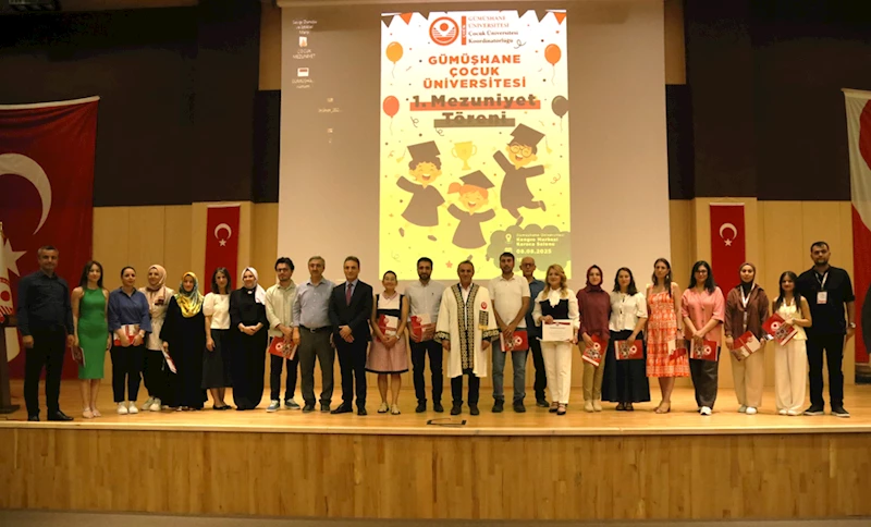 Gümüşhane Üniversitesi'nin yaz atölyeleri etkinlikleri tamamlandı