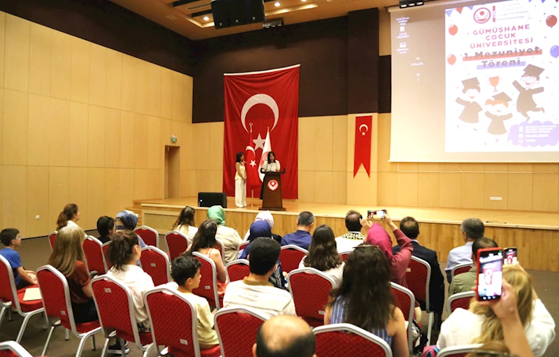 Gümüşhane Üniversitesi'nin yaz atölyeleri etkinlikleri tamamlandı