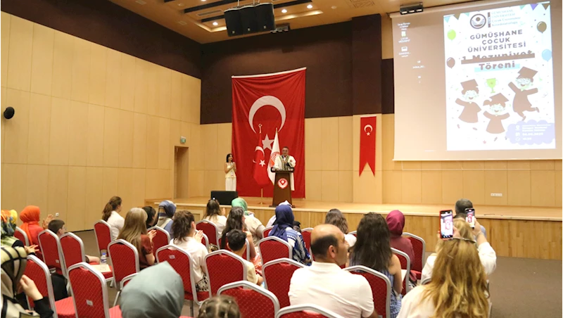Gümüşhane Üniversitesi'nin yaz atölyeleri etkinlikleri tamamlandı