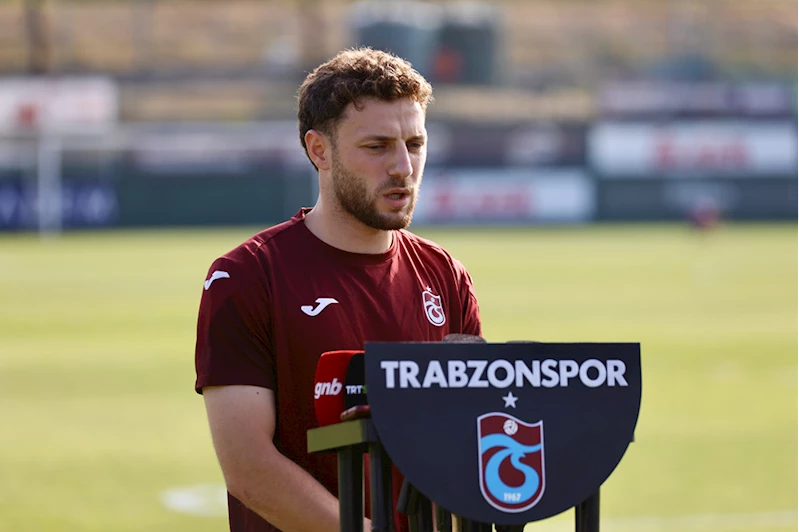 Trabzonsporlu futbolcu Mustafa Eskihellaç