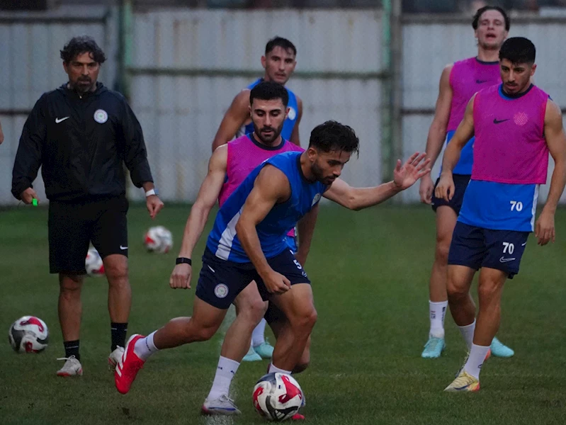 Çaykur Rizespor, Alanyaspor maçının hazırlıklarına başladı