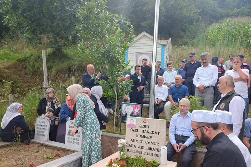 Şehit komiser Ahmet Çamur, Trabzon