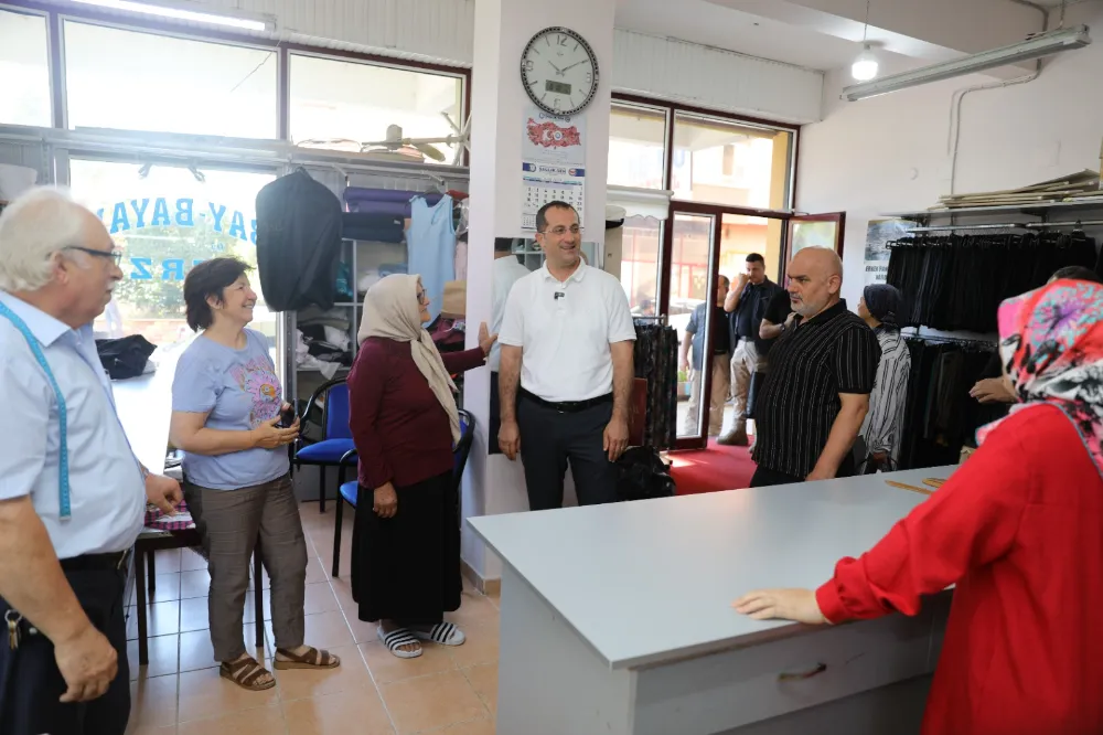 SÖĞÜTLÜ ESNAFINA ZİYARET