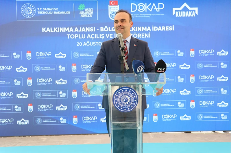 Sanayi ve Teknoloji Bakanı Kacır, Bayburt