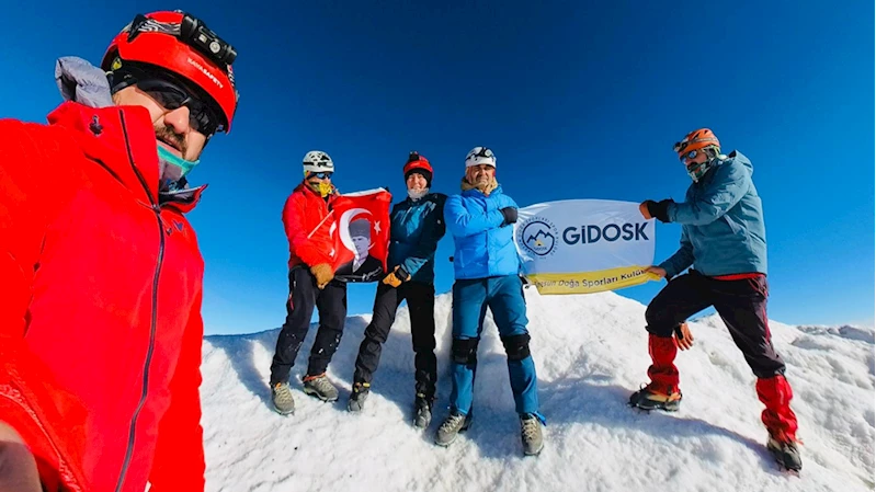 GİDOSK sporcuları Ağrı Dağı
