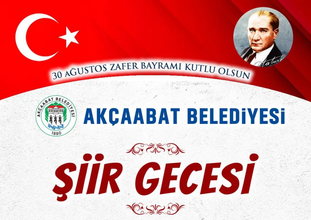ZAFER ŞİİRLERLE KUTLANACAK