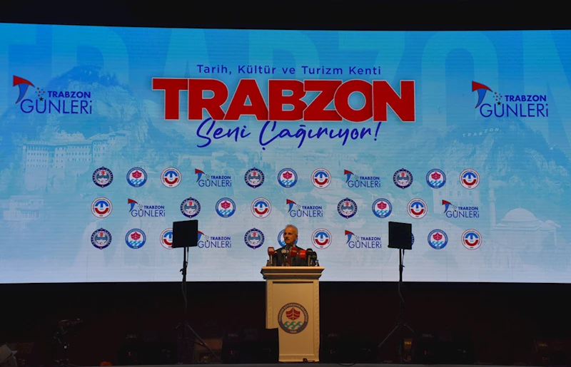 Ulaştırma ve Altyapı Bakanı Uraloğlu, Trabzon Günleri'nin açılışına katıldı