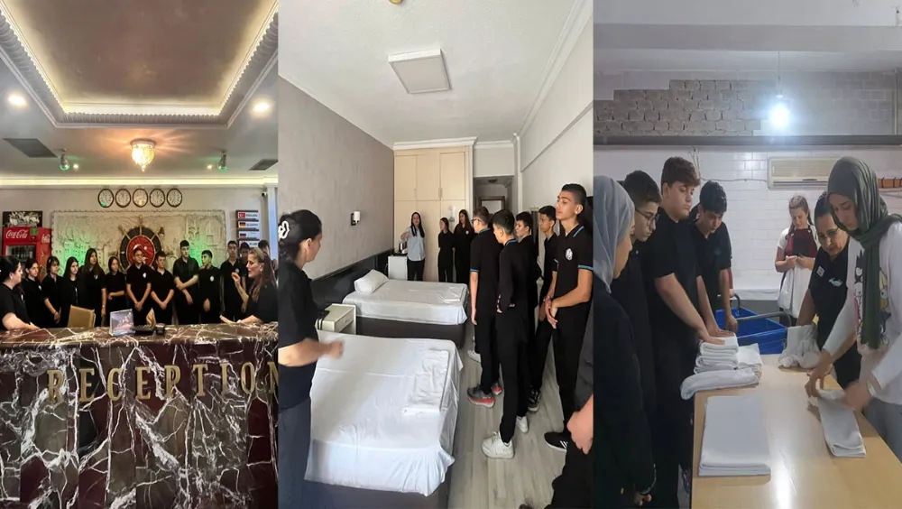 ÖĞRENCİLER MESLEĞİ YERİNDE TANIDI