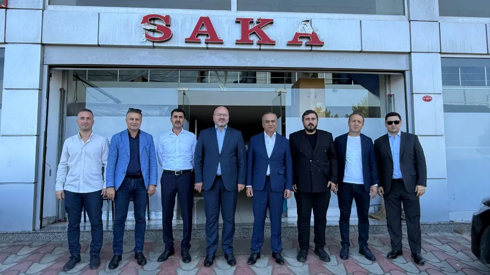 TACİKİSTAN BÜYÜKELÇİSİ SAKA TEKSTİL’DE