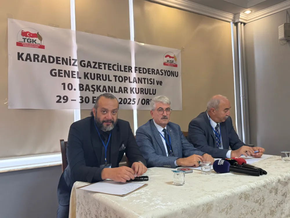 KARADENİZ GAZETECİLER FEDERASYONU’NDA YENİ DÖNEM
