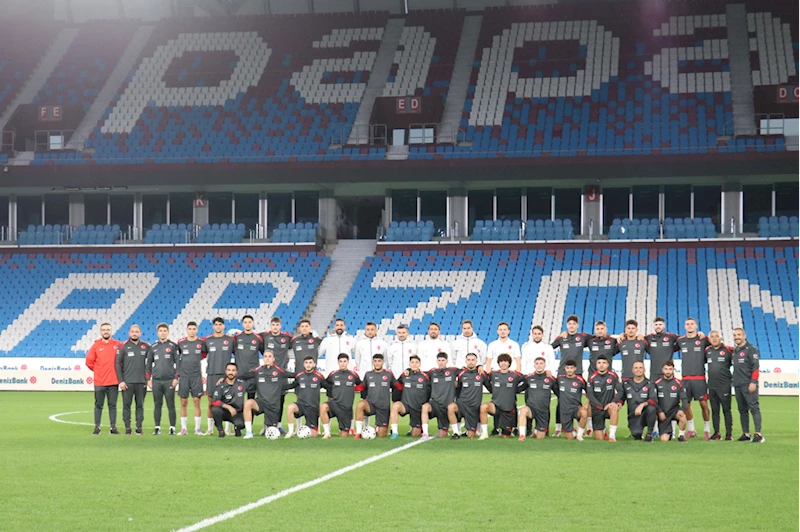 Ümit Milli Futbol Takımı, Hırvatistan maçının hazırlıklarını tamamladı